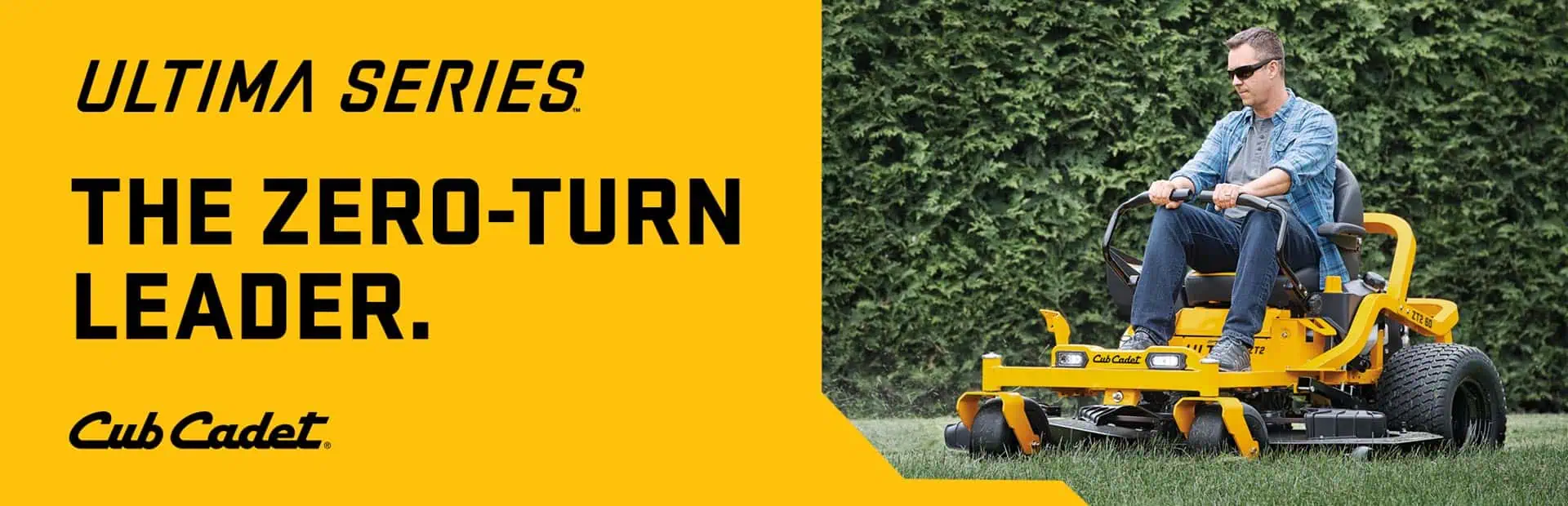 Cub Cadet Ultima Series — the zero-turn leader