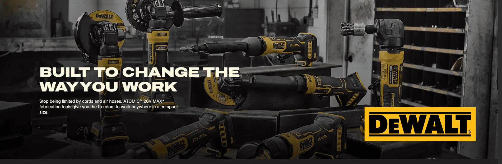 DeWalt — Guaranteed Tough outdoor power equipment