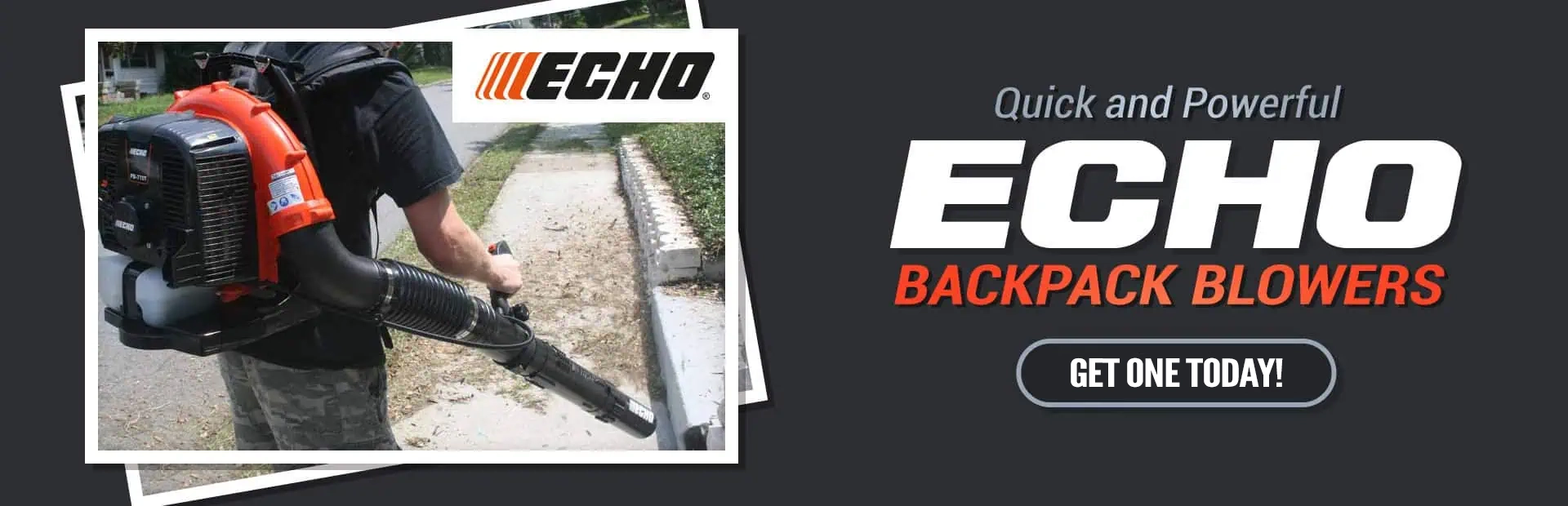 Quick and powerful ECHO backpack blowers — see them here
