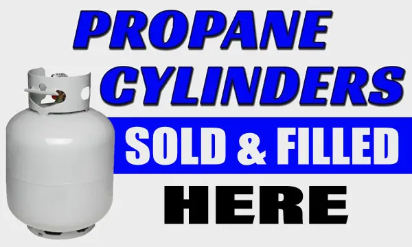 Propane Cylinder Refills at White's Magneto & Supply in Bowie, Texas