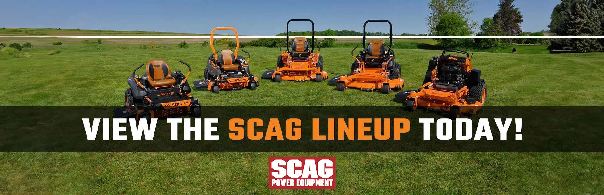 Scag Power Equipment — view the full lineup