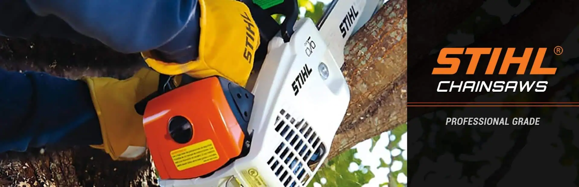 STIHL professional grade chainsaws